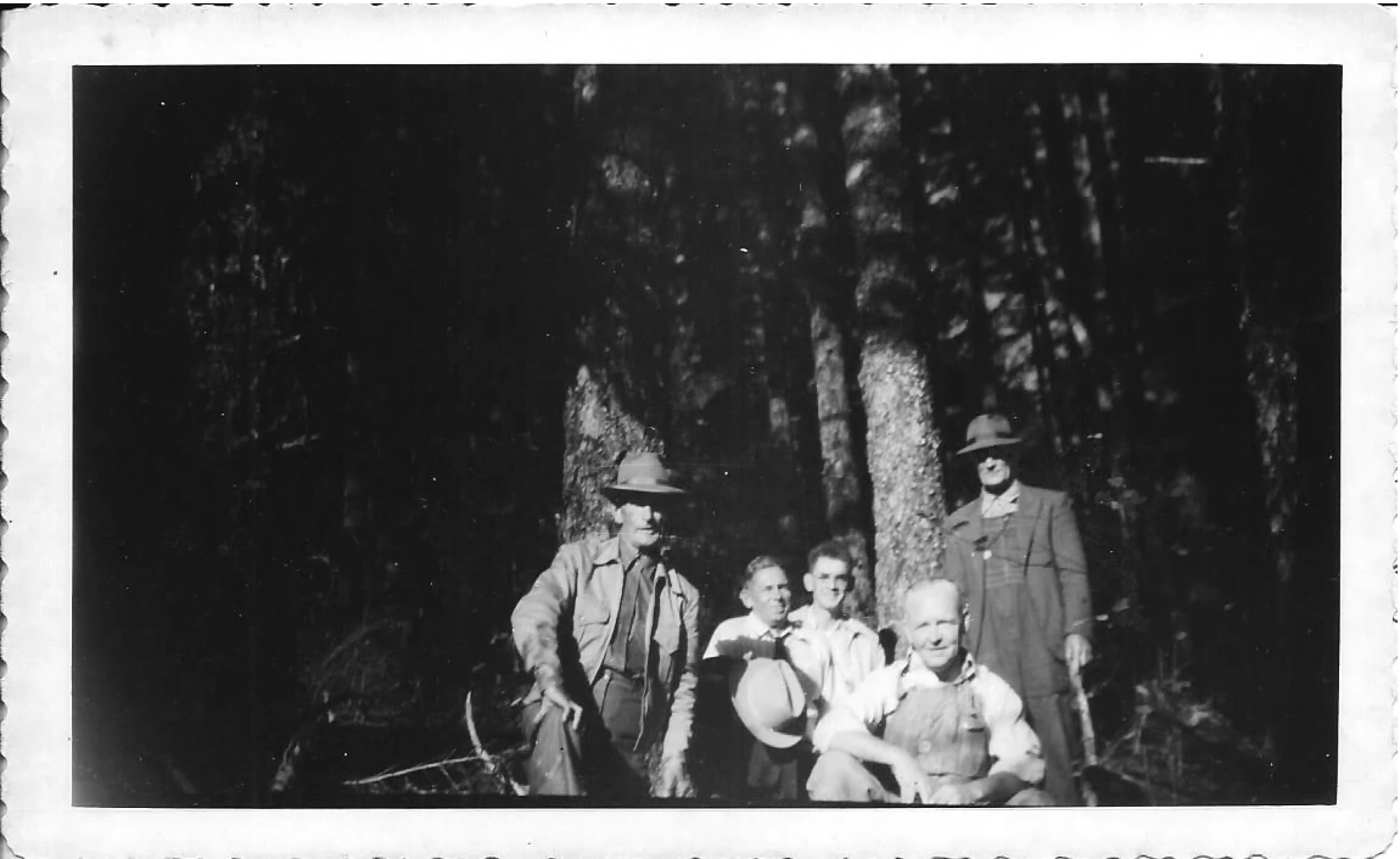 Early members2-Belknap Springs Feast early 1950s-by Kenneth Herrmann.